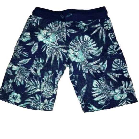 Epic Threads Toddler Floral, Tropical Pull On Shorts-Blue-2T-NWT - Picture 1 of 3